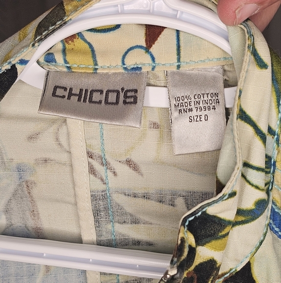 Floral Print Women's Jacket - Picture 3 of 3